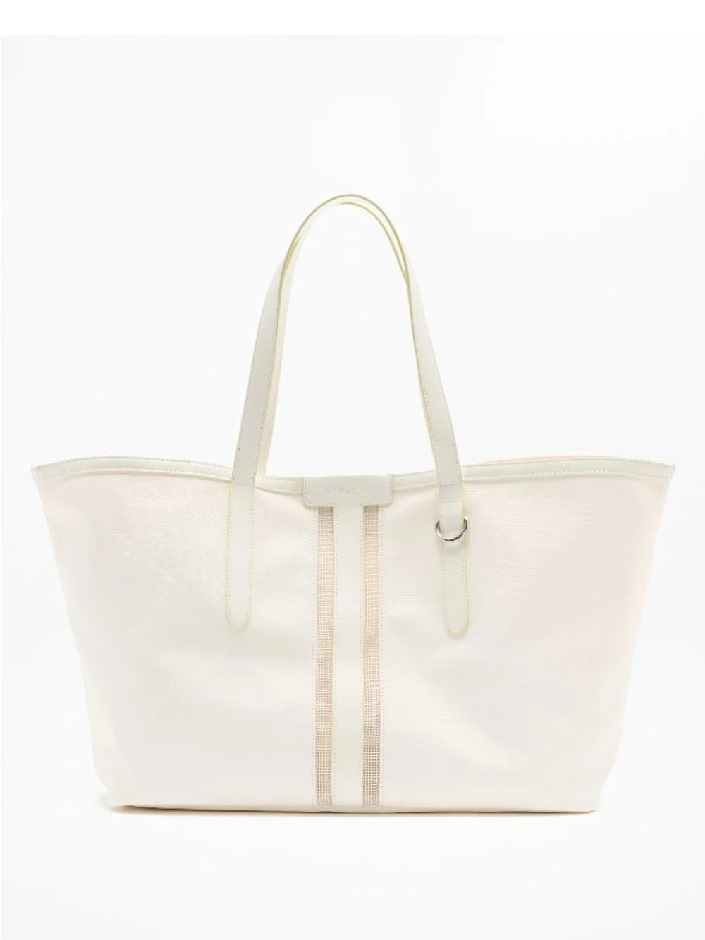 Athleta Coated Canvas Carry All Tote Bag - Women NWT